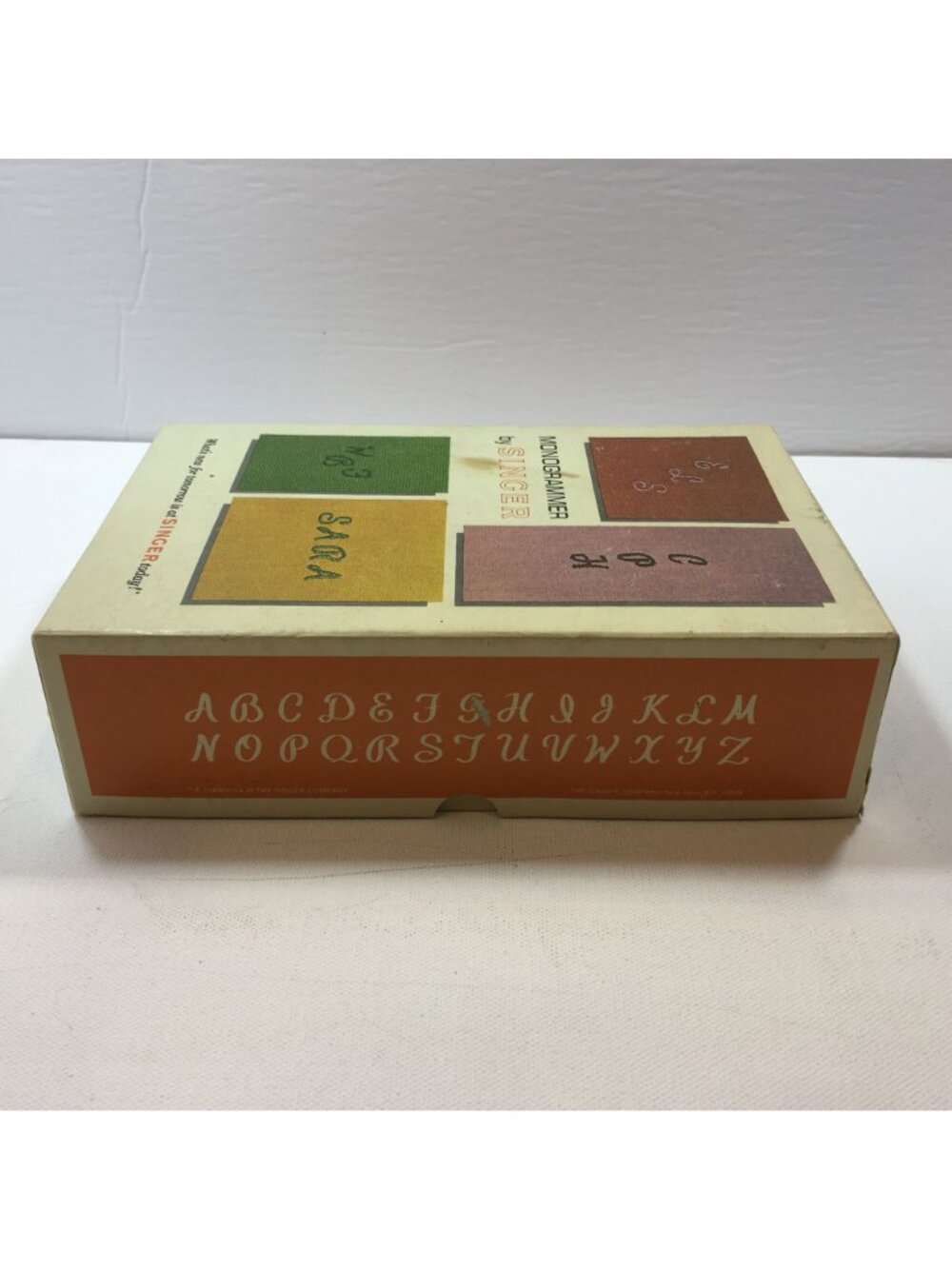 Vintage Singer Monogrammer Attachment 750 Series Zig-Zag Sewing Machines Manual - Picture 4 of 16